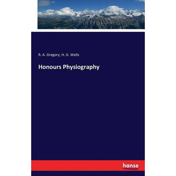 Honours Physiography, (Paperback)