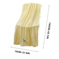 thumbnail image 3 of TUWABEII Coral Velvet Set Little Dinosaur Series Soft Water Absorbent Mother Set Scarf, 3 of 4