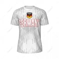 thumbnail image 3 of Unisex Germany Flag 3D Printed T-shirt Fans Mesh tshirt For Running Bike Soccer Tennis Fitness Sports Exclusive, 3 of 13