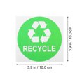 thumbnail image 2 of 9 Pcs Autocollants de Poubelle de Recyclage Étanches, 2 of 7