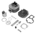 thumbnail image 3 of Cylinder Piston Head Gasket Ring Top End Kit, 21 PCS Impact Resistant 50mm Cylinder Piston Rings Kit Exquisite Workmanship 80cc  For Motorcycle, 3 of 8