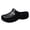 Black, variant on Women Shoes Operating Room Slippers Guardianship Room EVA Baotou Laboratory Non Footwear for Medical and Clinic Use,Black,5.5
