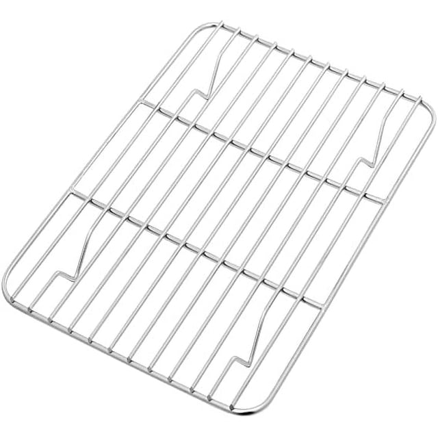 Stainless Steel Cooling Rack 8.7x6.3 Inch Rust Free Baking Roasting Wire Grid For Oven Cooking (8.7"coolingrack )