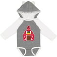 thumbnail image 3 of Inktastic Farming Large Red Barn with Hay Boys or Girls Long Sleeve Baby Bodysuit, 3 of 5
