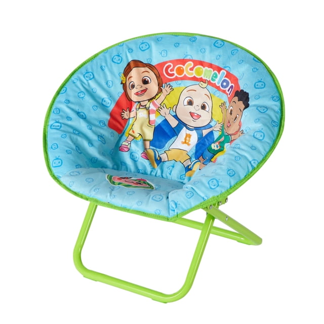 Silla con platillo para niños pequeños Idea Nuova Cocomelon con cojín de más de 3 años