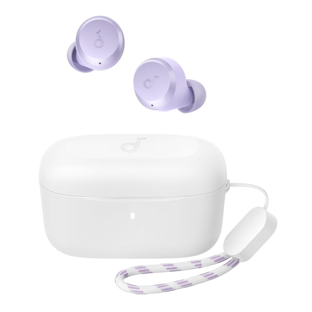 Auriculares inalámbricos Soundcore by Anker A20i True, Bluetooth 5.3, aplicación, sonido personalizado, tiempo de reproducción prolongado de 28 horas, resistentes al agua, 2 micrófonos para llamadas c