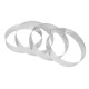thumbnail image 2 of 16 Piezas Circular Poroso Anillo de Tarta Torre Inferior Molde para Pasteles Herramientas para Hornear Anillo de Mousse de Pastel Perforado Resistente Al Calor, 10 cm, 2 of 5