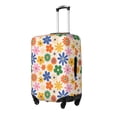 thumbnail image 2 of Picia Groovy Daisy Flowers Luggage Protector Cover Thicken Suitcase Protector Cover Fit 18-32 Inch Luggage-Small, 2 of 9