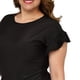 thumbnail image 4 of Blusa satinada Roman Fashion 1777 negro Talla extra 38, 4 of 6