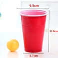 thumbnail image 2 of Juego de entretenimiento, juego de Pong divertido, accesorios para juegos de beber, juego de Beer Pong, 24 tazas, pelotas de Pong amarillas, 1 Juego, 2 of 14