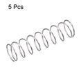 thumbnail image 2 of Unique Bargains 10mmx0.7mmx35mm 304 Stainless Steel Compression Spring 11.8N Load Capacity 5 pcs, 2 of 5
