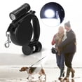 thumbnail image 4 of Retractable Dog Traction Leash, Pet Leash Rope, Black For Cats For Dogs, 4 of 8