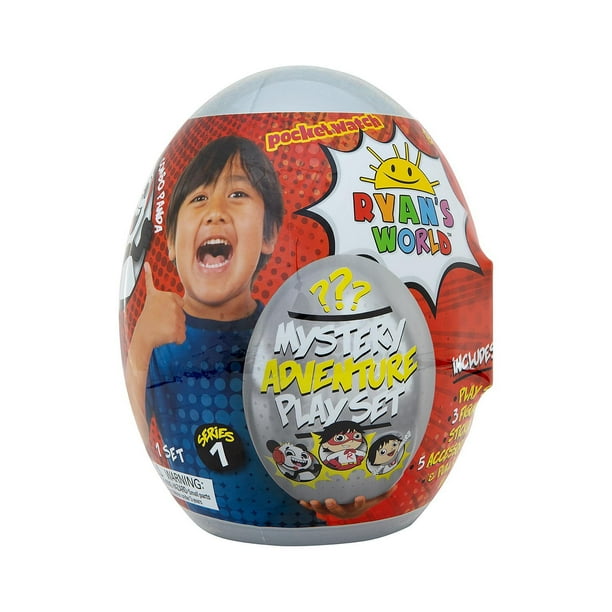 ryan's world sleepover egg