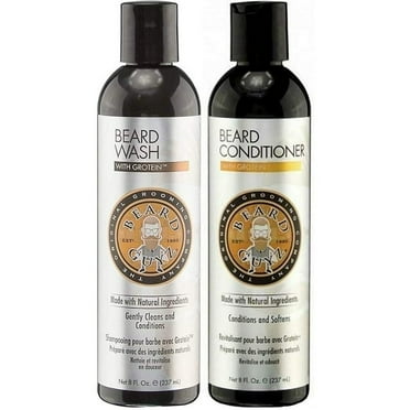 Beard Guyz Beard Wash and Beard Conditioner Set, 8 Ounce Each