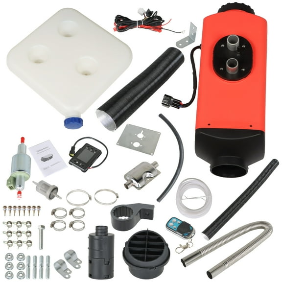8KW 12V Diesel Air Heater Diesel Parking Heater Diesel Heater Muffler Replacement for Trucks Boat Car Bus Trailer