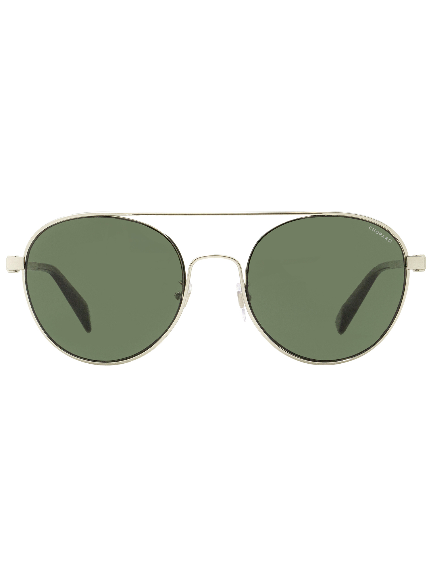 Chopard Green Polarized Round Men's Sunglasses SCHC29 579P 55 - image 2 of 2