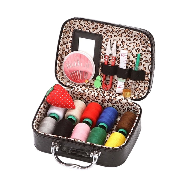 uhnmki Home Sewing And Knitting Complete DIY Needlework For Handmade Crafting Projects With Durable Storage Pouch