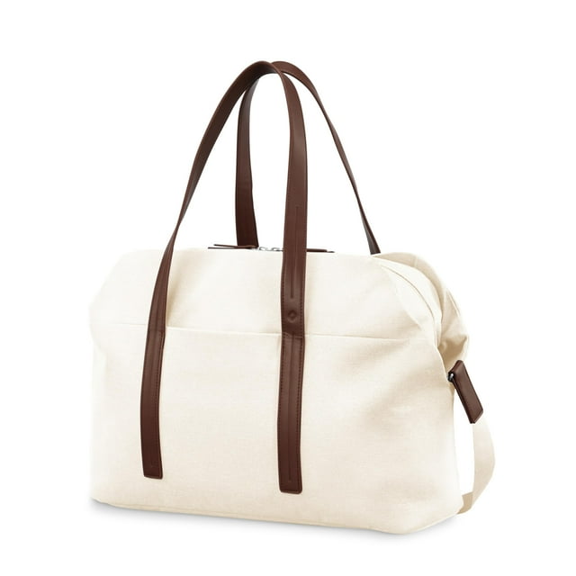 Bolsa de viaje Samsonite Virtuosa Weekender Overnight, color blanco roto