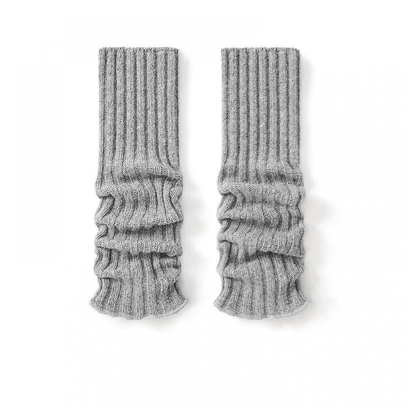 Women Ribbed Leg Warmers Wool Knit Comfortable Leg Warmers