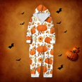 thumbnail image 1 of Halloween Pajamas Long Sleeved Zippered Family Matching Jumpsuit Romper Family Halloween Costumes Family Pajamas Matching Pjs, 1 of 4