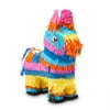 Rainbow Donkey Pinata for Birthday Party Decorations, Cinco de Mayo, Mexican Fiesta (Small, 12.5 x 15 x 4.7 In)