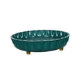 thumbnail image 2 of Turntable Organizer Food Storage Container Multipurpose Desktop Storage Tray Cosmetic Organizer for Pantry Kitchen Countertop Fridge Closet Green, 2 of 5