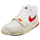 Nike Air Trainer 1 Men's White Red Fashion Trainers - 44.5 EU-