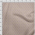thumbnail image 3 of oneOone Silk Tabby Fabric Leaves & Flower Floral Printed Fabric 1 Yard 42 Inch Wide, 3 of 4