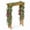 Light Brown#2, variant on Garden Trellis, Wooden Arbor, Wedding Arch for Ceremony, Wood Trellis for Plant Climbing, Christmas Decor Pergola for Garden Backyard, Light Brown Outdoor Garden Arch,Solid Wood Metal Garden Trellis