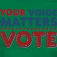 thumbnail image 3 of CafePress - Your Voice Matters Women's Classic T Shirt - Women's Traditional Fit Dark T-Shirt, 3 of 4