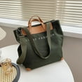 thumbnail image 2 of JennyShop Women's Large Capacity Tote Bag, Qualilty Canvas Handbag, Men's and Women's Casual Work Crossbody Bag, 2 of 7