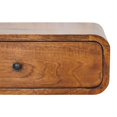 thumbnail image 4 of Lesuto Avora Wall-Mounted Honey Caramel 1 Drawer Nightstand - Modern Style, Wood, 4 of 10