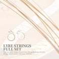 thumbnail image 4 of RENACLIPY 16Pcs Steel Lyre Strings Replacement For Musical Instruments Resonant Sound Durable Accessory, 4 of 8