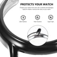 thumbnail image 3 of MIANGASTORE Coque de Montre TPU Étui de Protection Compatible avec Fossil Gen 5 The HR (Noir), 3 of 8