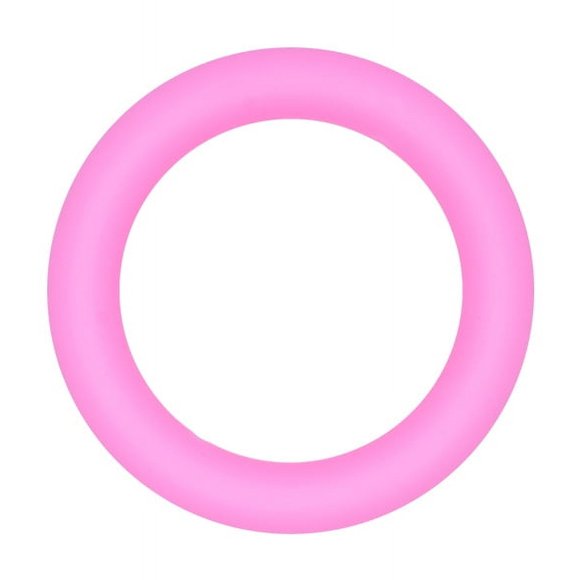 Anillo de silicona de 65 mm, pulsera de silicona de grado alimenticio, mordedor molar para bebé, cadena para chupete