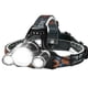 thumbnail image 2 of Lámpara de cabeza. Lámpara frontal LED recargable por USB. Linterna frontal con lúmenes ultrabrillantes. Faros para adultos, camping, exteriores y cascos de seguridad. Faro con zoom, 2 of 4