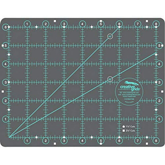 Creative Grids Self-Healing Double Sided Rotary Cutting Mat 6in x 8in