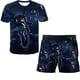 thumbnail image 1 of Ropa de cinco noches en Freddy para niños y niñas, trajes de verano para niños, camisetas informales de manga corta + Pantalones cortos informales, ropa 6T Gao Jinjia LED, 1 of 2
