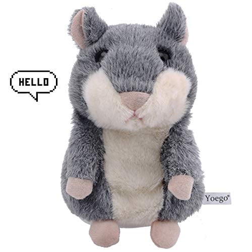 talking plush hamster
