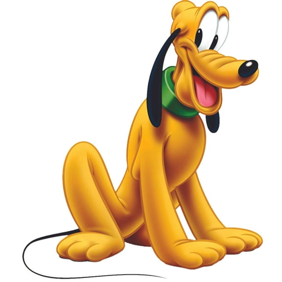 Pluto Disney Cartoon Characters Decors Wall Sticker Art Design Decal for Girls Boys Kids Room Bedroom Nursery Kindergarten House Home Decor Stickers Wall Art Vinyl Decoration (30x27 inch)