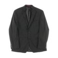 thumbnail image 2 of Alfani Mens Traveler Woven Notch Lapel Two-Button Suit Jacket Black 42S, 2 of 3