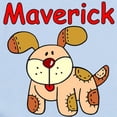 thumbnail image 2 of CafePress - Maverick Puppy Infant Bodysuit - Baby Light Bodysuit, Size Newborn - 24 Months, 2 of 4