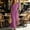 Purple, variant on QUNYINEY Short Sleeve Womens Dresses Casual Cotton Long Summer A Line Dress Loose Fit Square Neckline Slit with Pockets Solid Dresses