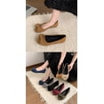 thumbnail image 3 of Women's Comfortable Round Toe Flats - Fashion Bowknot Dress Shoes, Slip On Casual Party, 3 of 10