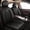 081-Black, variant on AOMSAZTO Car Seat Cover for BMW X3 2011-2017 Faux Leather Waterproof Seat Covers Automotive Seat Protectors Cushions(2 Front Seat,Black&Grey)