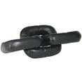 thumbnail image 5 of 11" x 3" Black Aluminum Chain Sculpture, by DecMode, 5 of 7