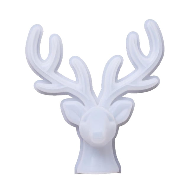 Molde de Joyería Colgante Billuyoard Silicona de Resina Epoxi para el Hogar Decoración de Cabeza de Animal
