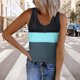 thumbnail image 2 of Blusas sueltas con botones y cuello redondo para mujer Pompotops lopia995607, 2 of 5