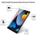 thumbnail image 3 of Procase 10.2" Tempered Glass Screen Protector Tablet Case, Clear, 2 Packk, 3 of 6