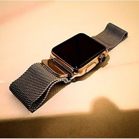 Apple Watch 42mm Stainless Steel Case with Milanese Loop